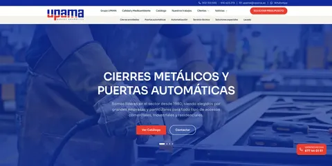 Captura del proyecto Upama